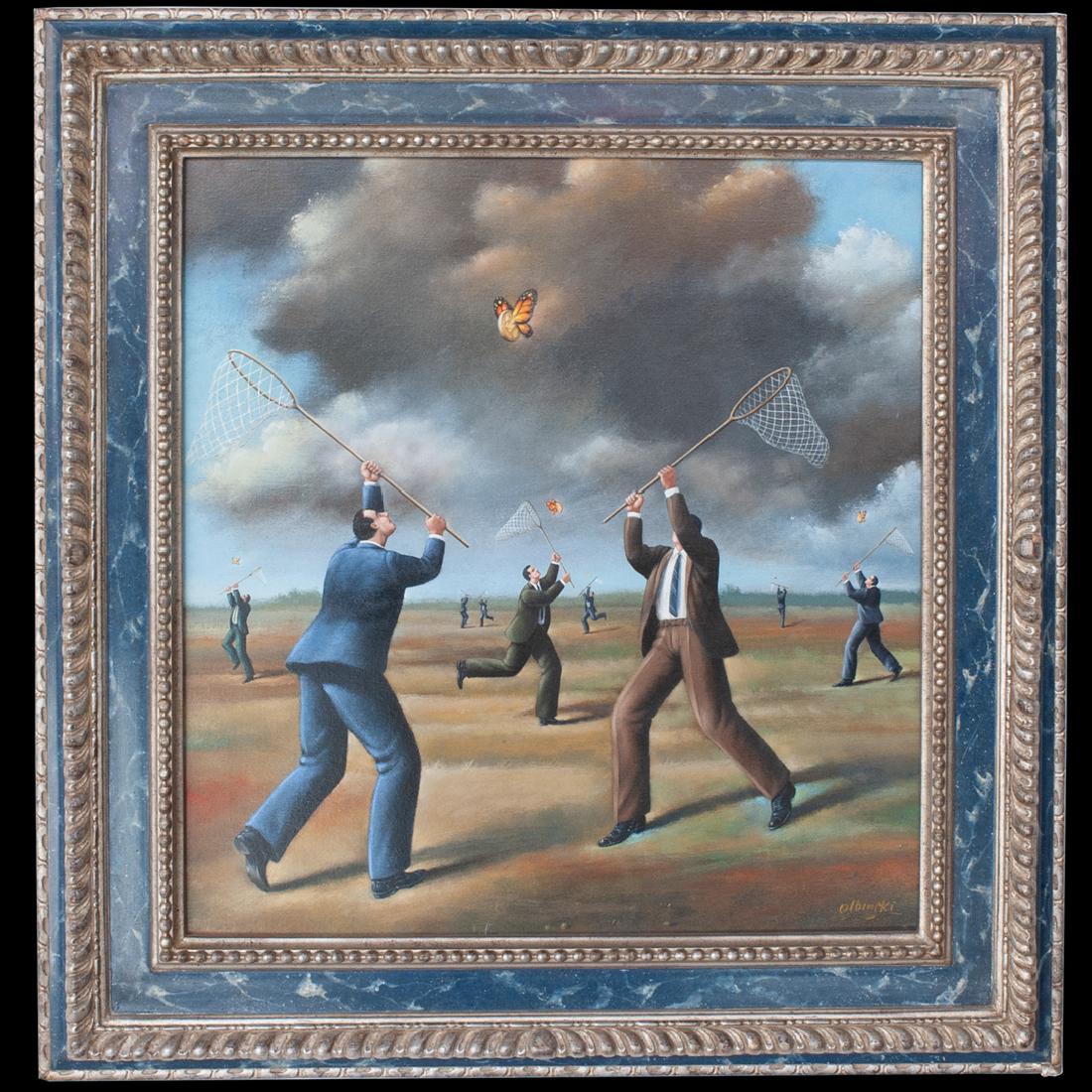 Rafal Olbinski (Poland. 1943-Present) Oil On Canvas (1 of 5)