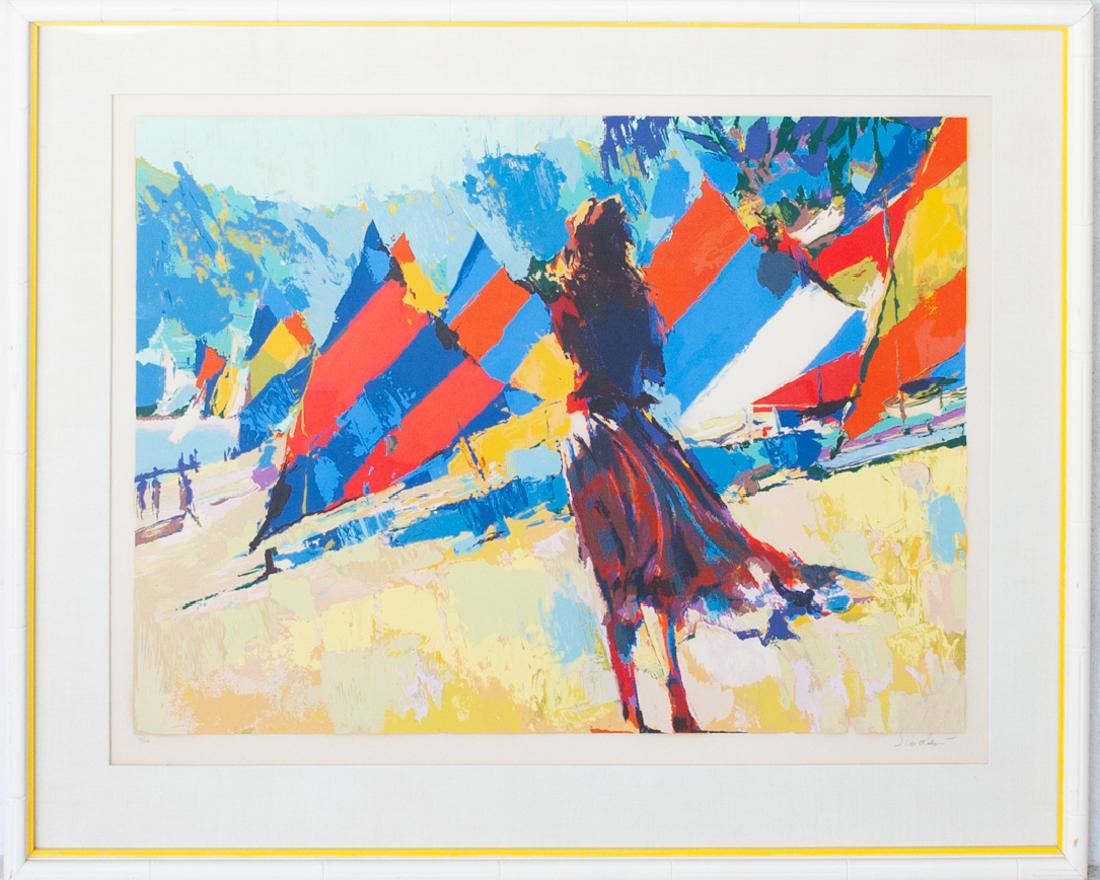 Nicola Simbari (Italian, 1927 - 2012) Screenprint on (1 of 4)