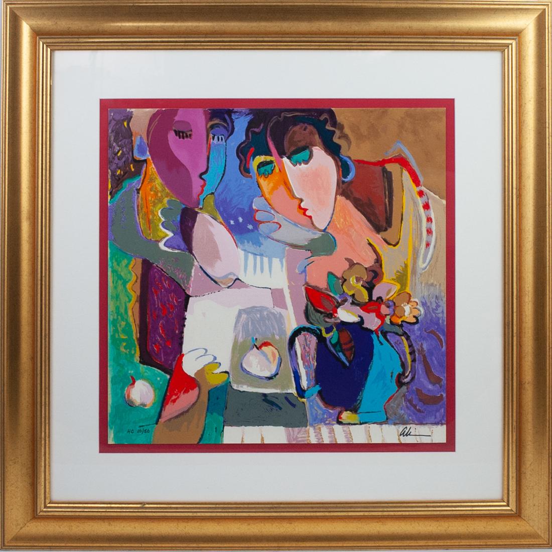 Ali Goklar (Iran, b. 1948) Serigraph on paper (1 of 4)