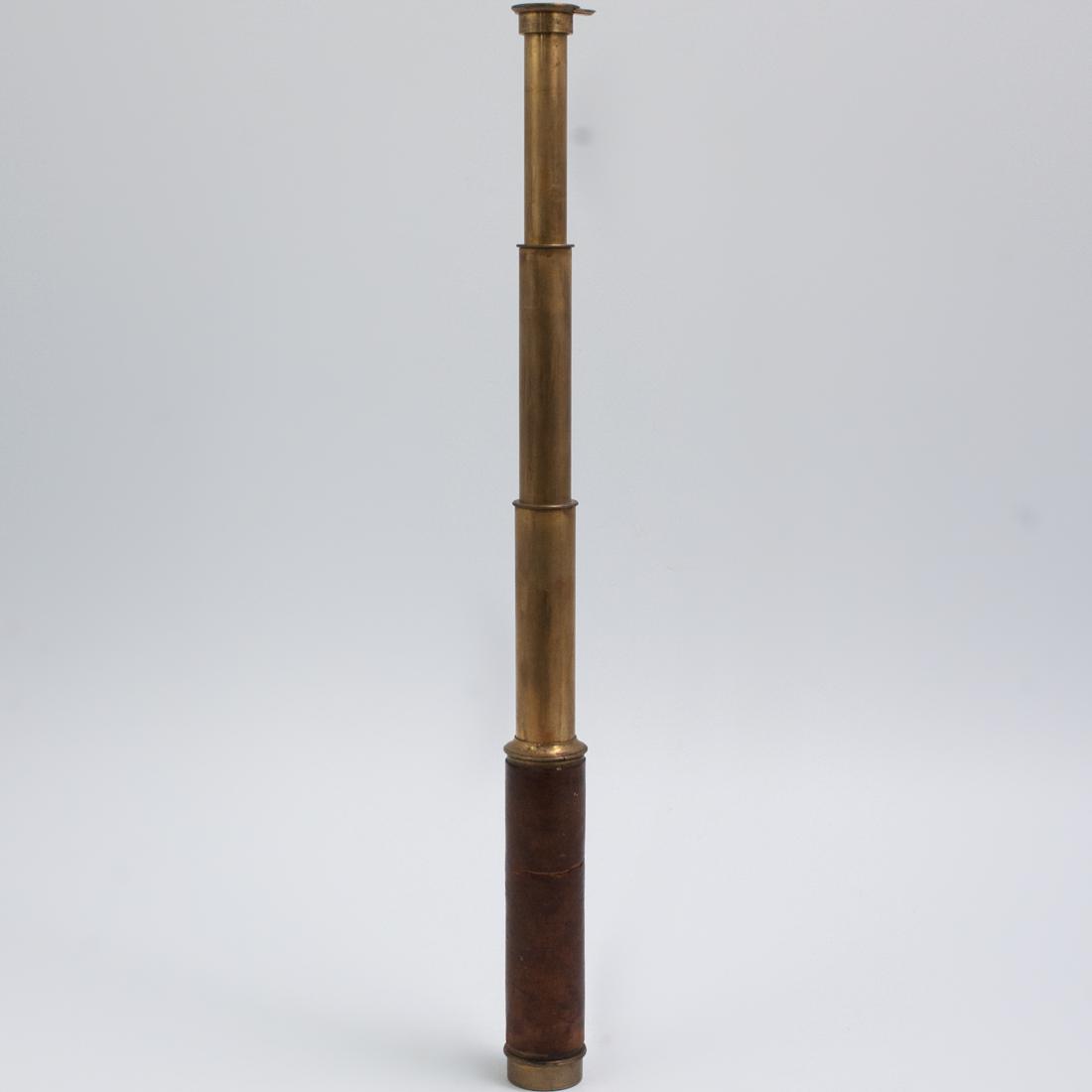 Antique Brass and Leather Telescope (1 of 3)