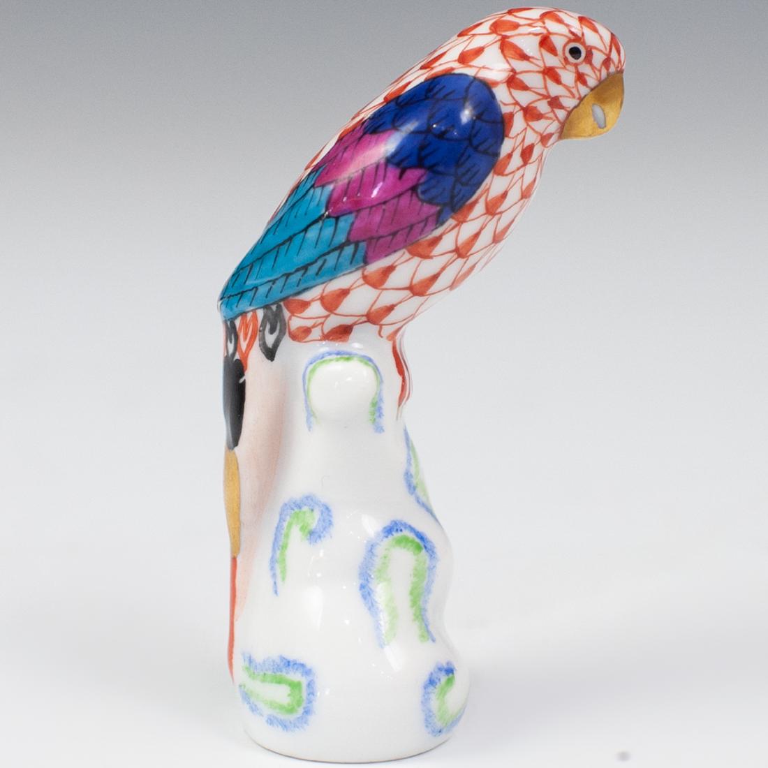 Herend Porcelain Parrot Figurine Mar 27, 2019 Akiba Antiques in FL