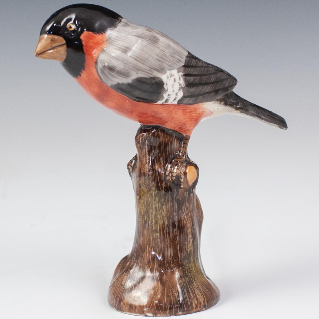 Meissen Porcelain Bullfinch Bird (1 of 4)