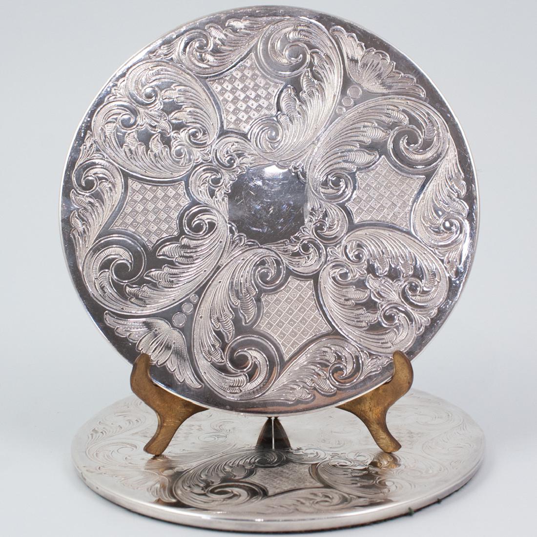 Pair of Silver Trivets (1 of 3)
