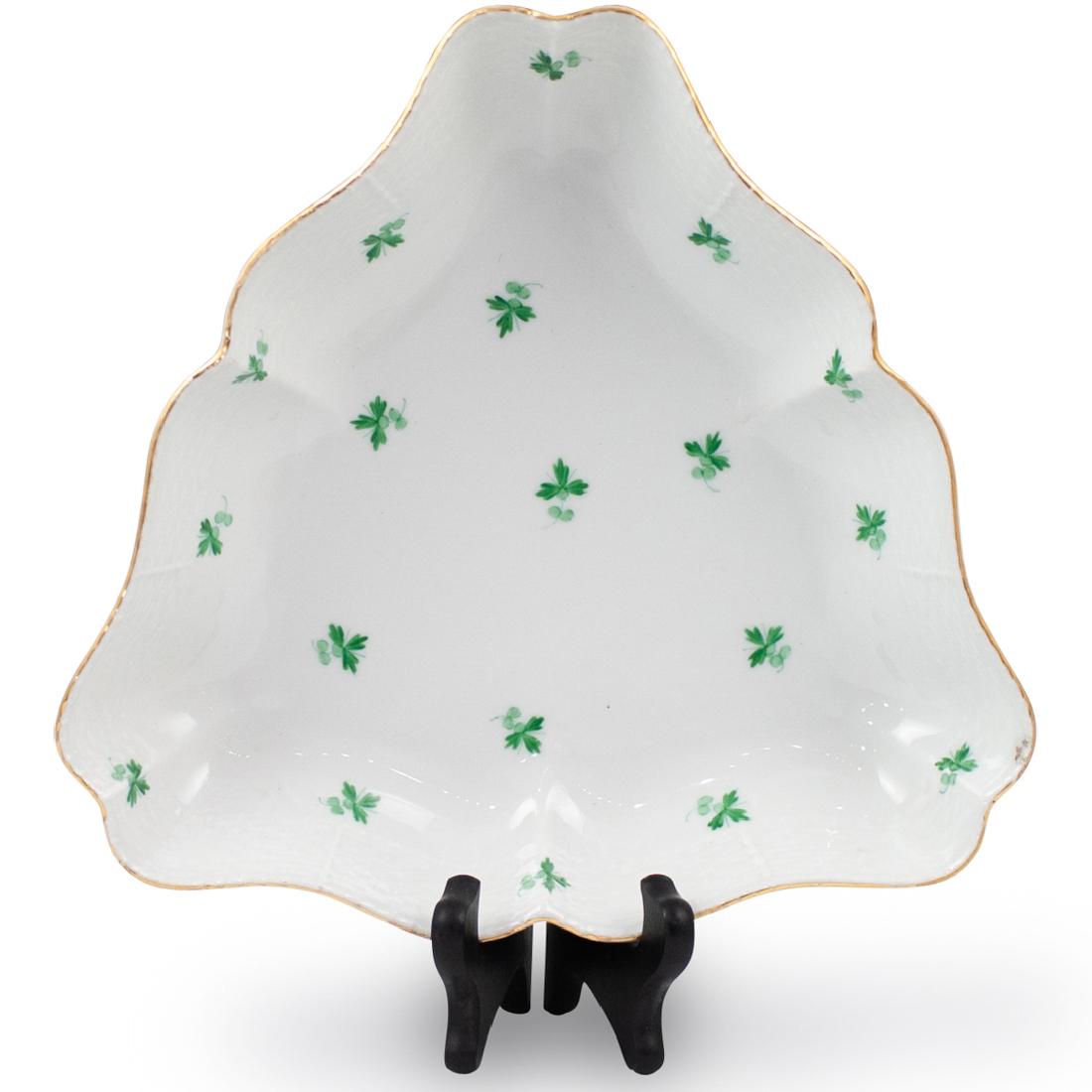 Herend Porcelain Triangular Dish (1 of 3)