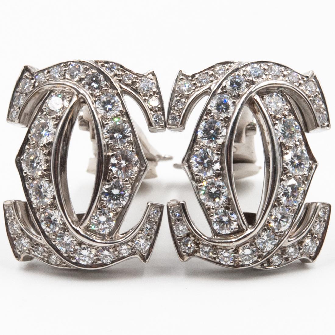 c de cartier earrings