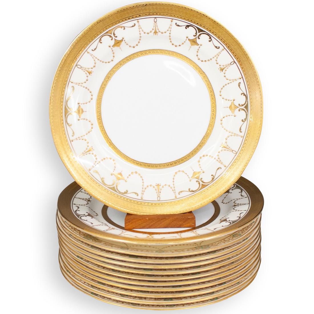 (12 Pc) Mintons Davis, Collamore and Co. Plates (1 of 2)