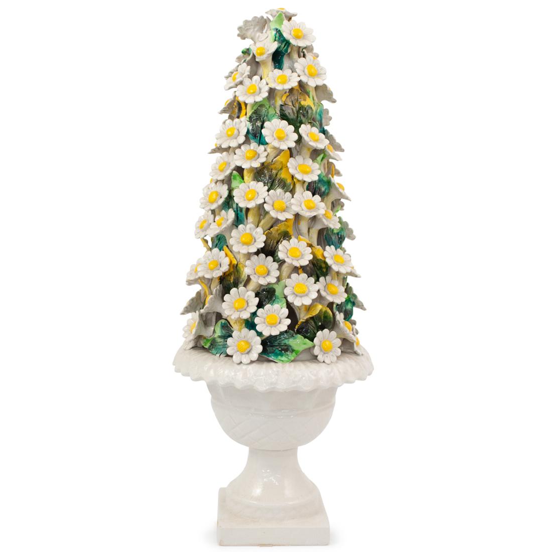Vintage Ceramic Daisy Topiary (1 of 5)