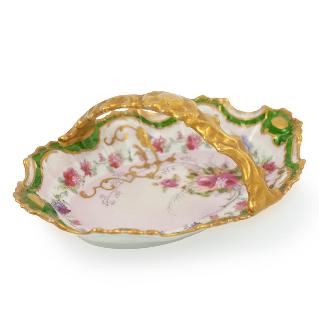 Limoges Coronet Handled Porcelain Dish (1 of 3)