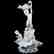 Italian White Porcelain Centerpiece