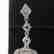 Pair Of Platinum, Emerald and Diamond Earrings - 3