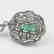 Pair Of Platinum, Emerald and Diamond Earrings - 5