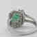 18k Gold, Emerald and Diamond Ring - 3