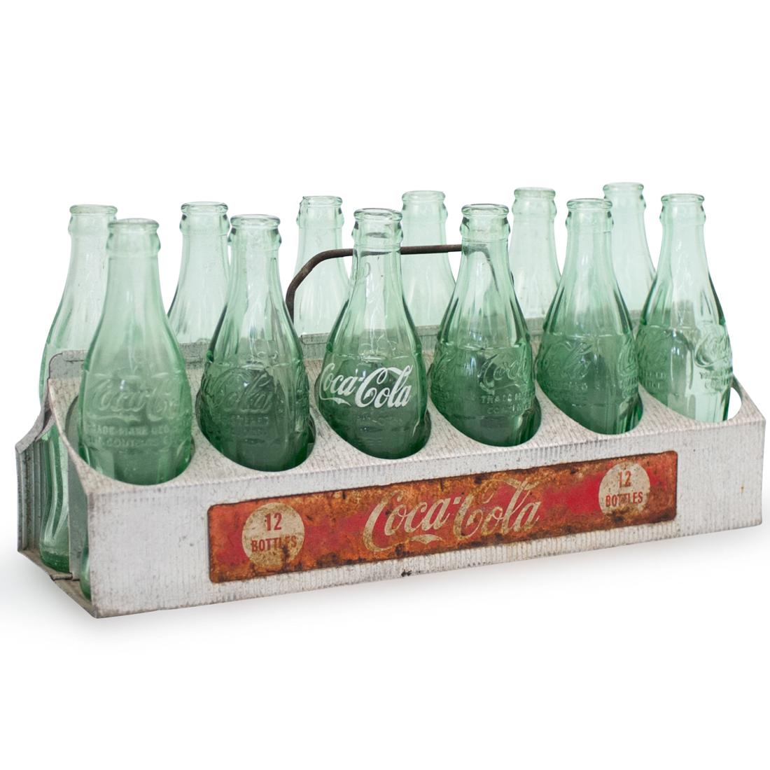 1950s Vintage Coca Cola 12 Pack Bottle Holder (1 of 5)