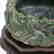 Large Chinese Carved Spinach Jade Bowl - 2