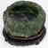 Large Chinese Carved Spinach Jade Bowl - 9