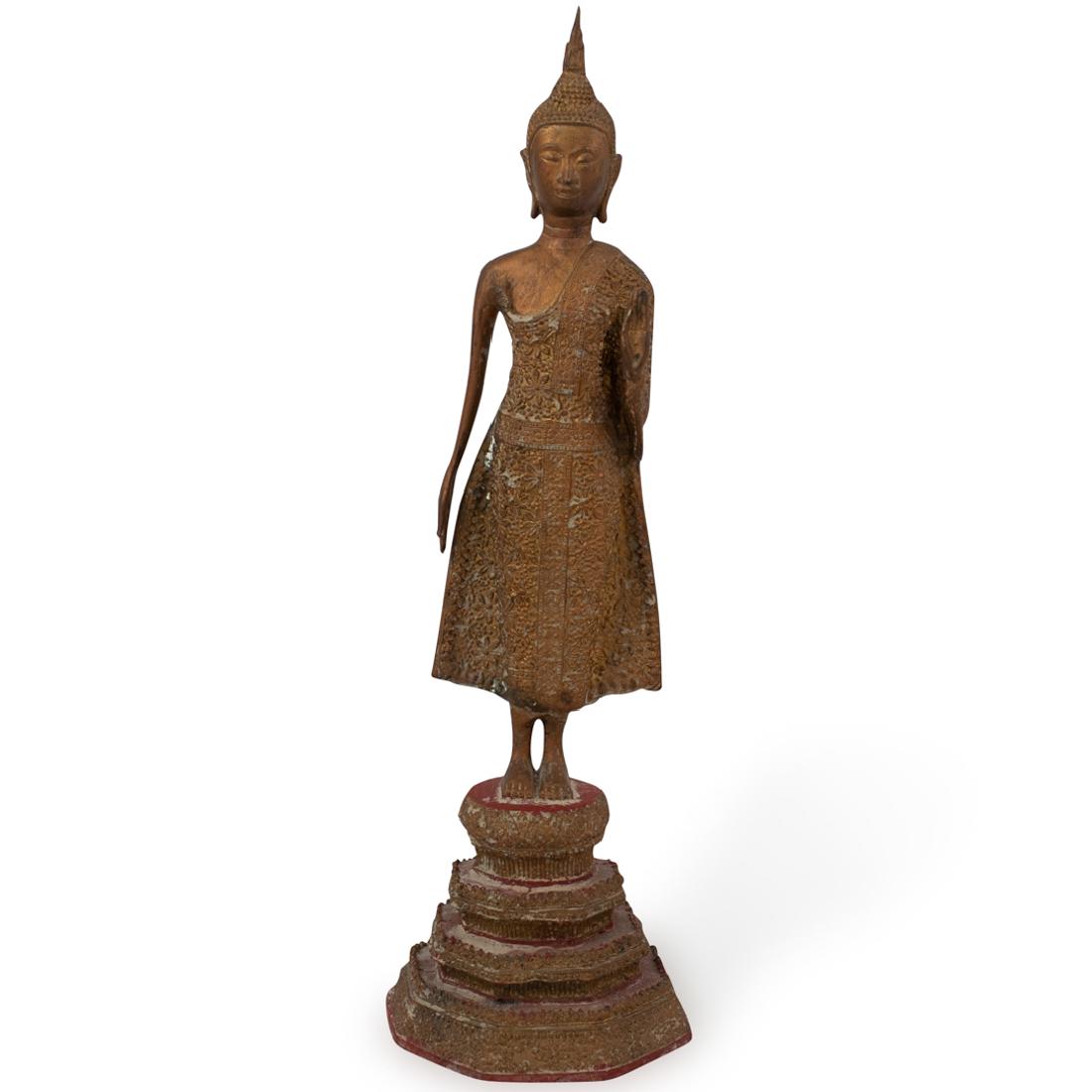 Thai Bronze Figural Opium Weight (1 of 5)