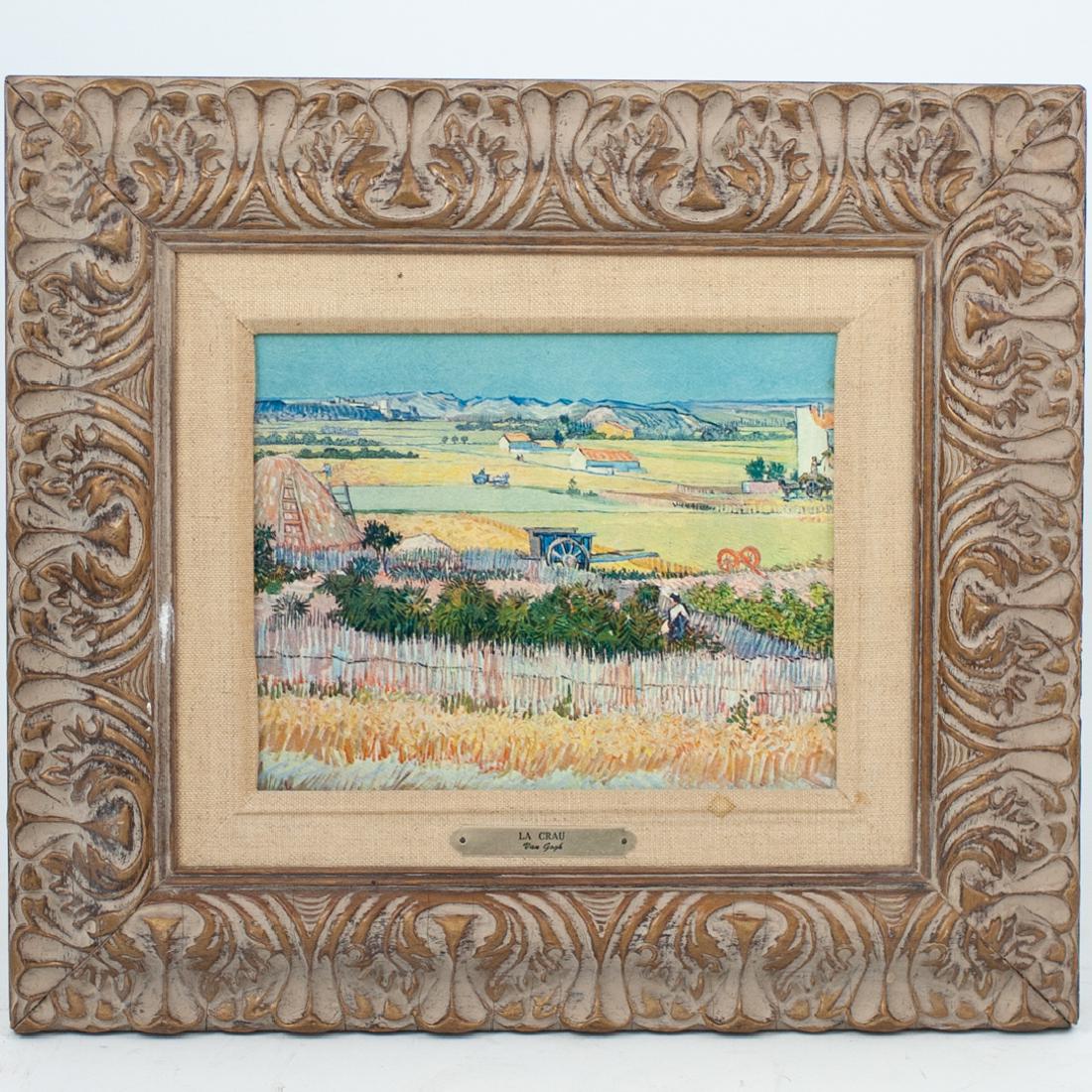 Transfer Print on Board after Vincent Van Gogh (1 of 3)