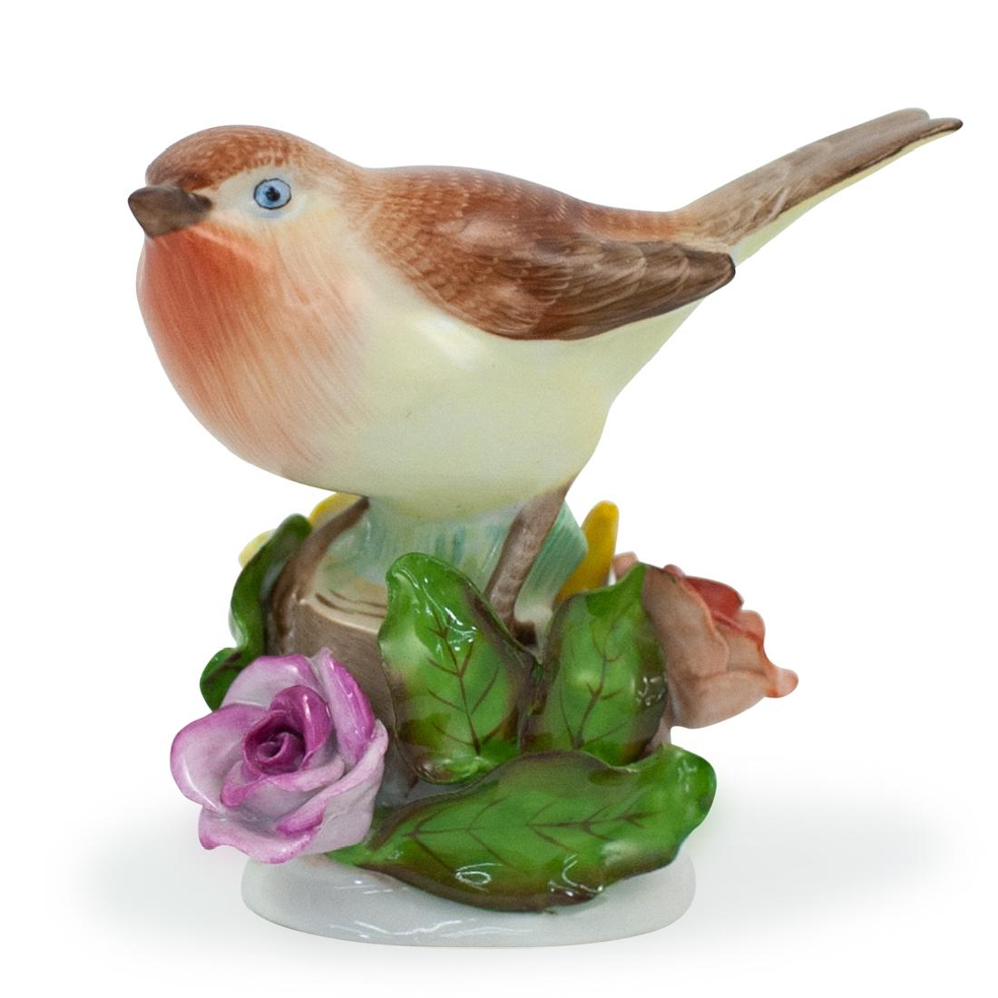 Herend Porcelain Bird Figurine (1 of 3)