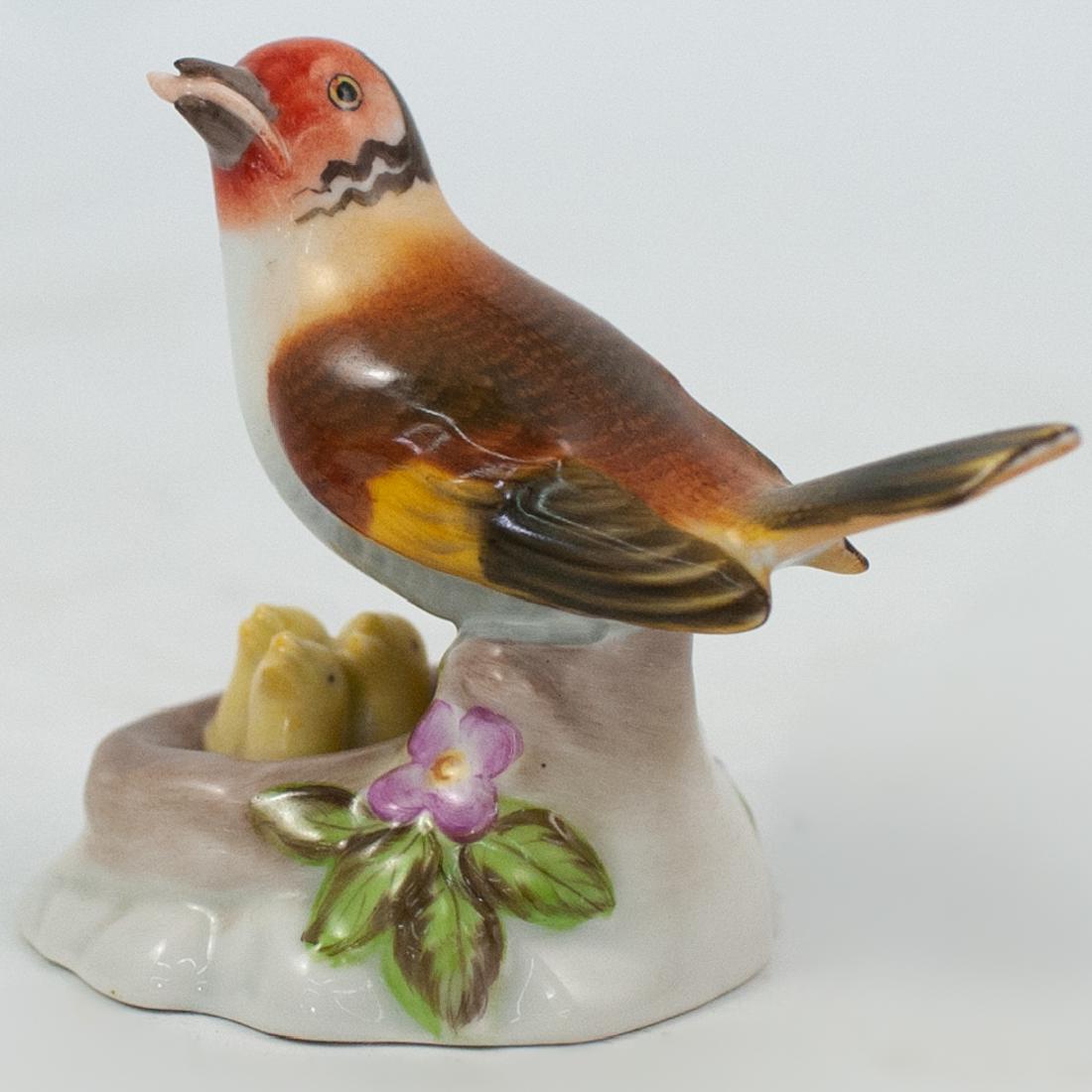 Herend Porcelain Mother Bird Figurine May 1, 2019 Akiba Antiques in FL