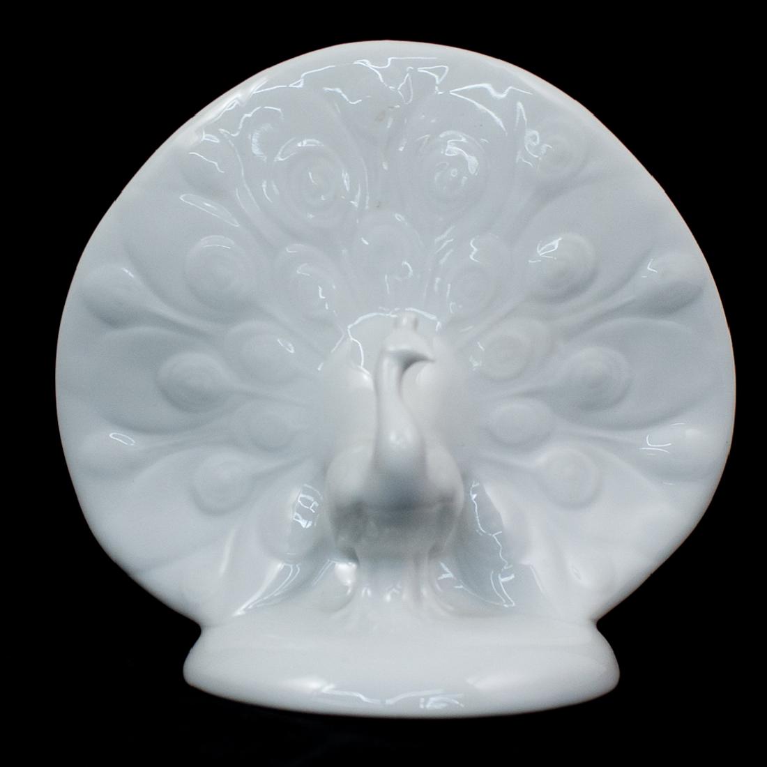 Herend Porcelain Peacock Figurine (1 of 3)