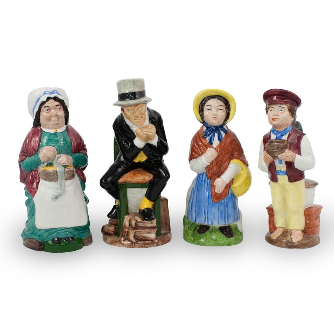 (4 Pc) Royal Doulton Porcelain Toby Mugs (1 of 2)