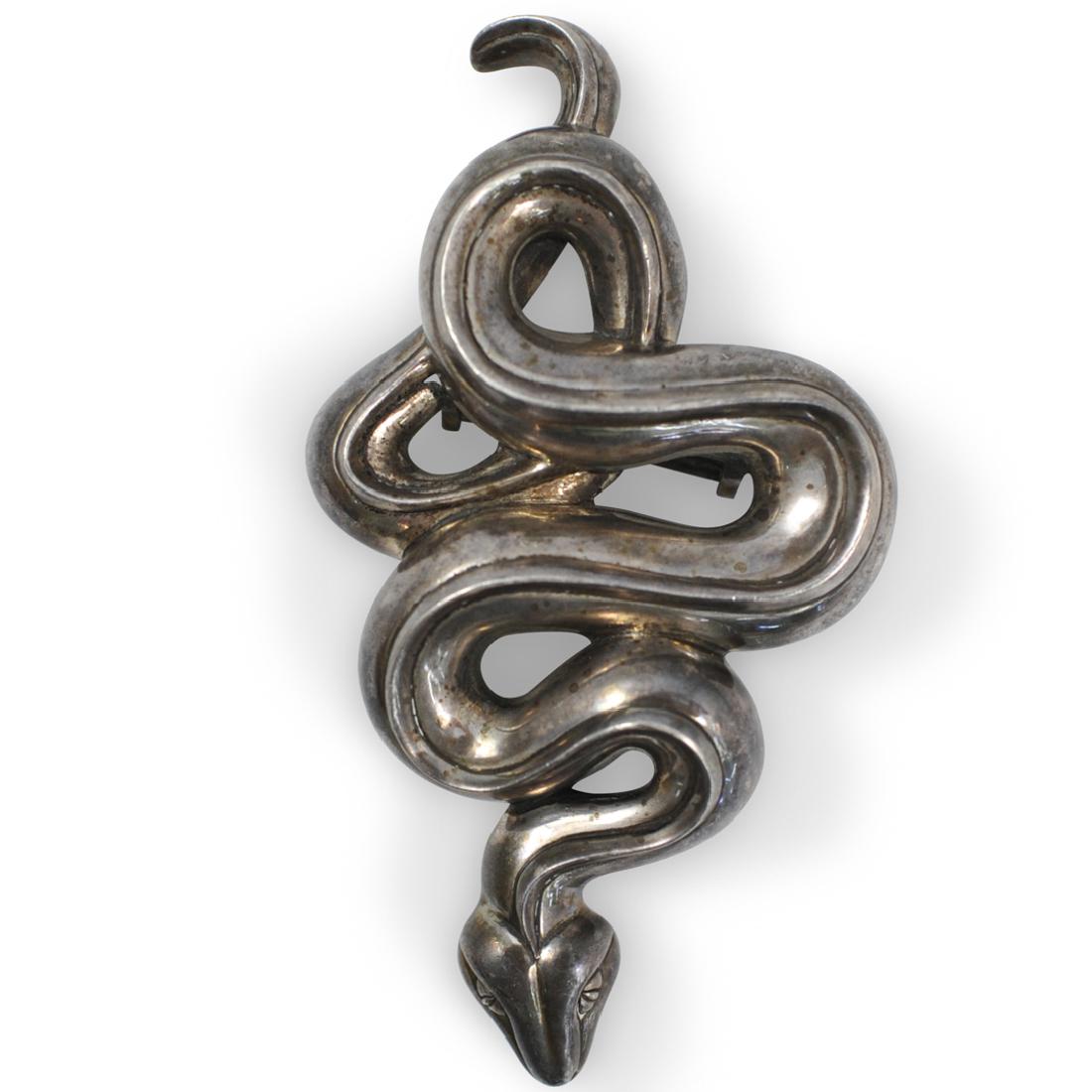 Barry Kieselstein Cord Sterling Snake Buckle (1 of 5)