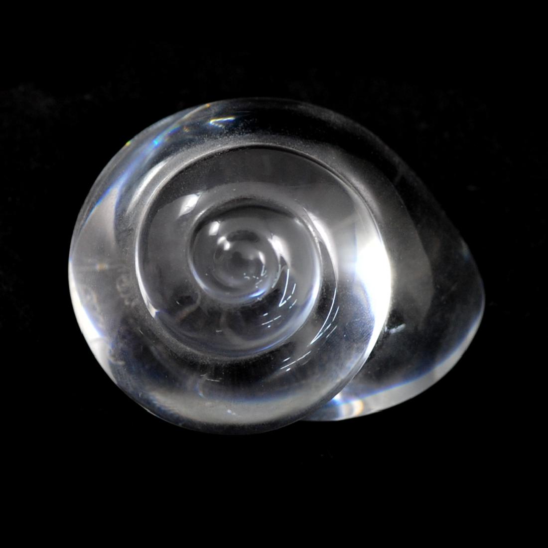 Steuben Crystal Shell Paperweight (1 of 2)