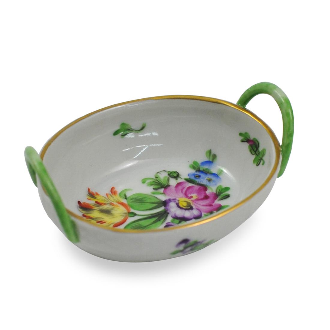 Herend Porcelain Basket (1 of 3)