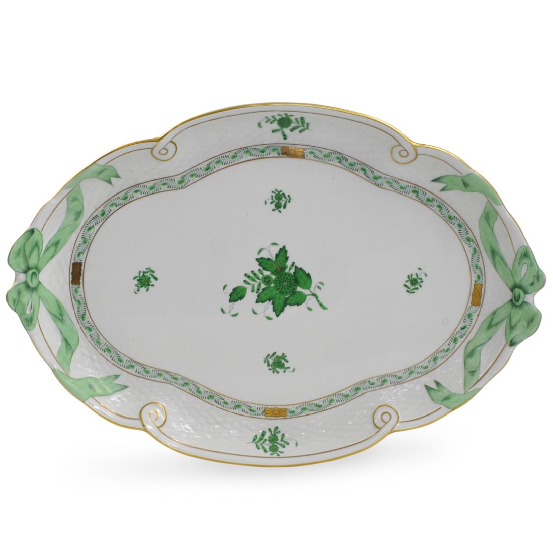 Herend Porcelain "Chinese Bouquet" Platter (1 of 5)