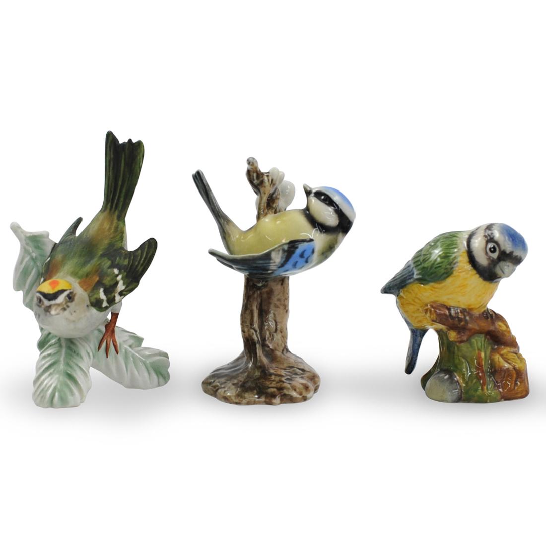 (3 Pc) Lot Of Miscellaneous Porcelain Birds (1 of 7)