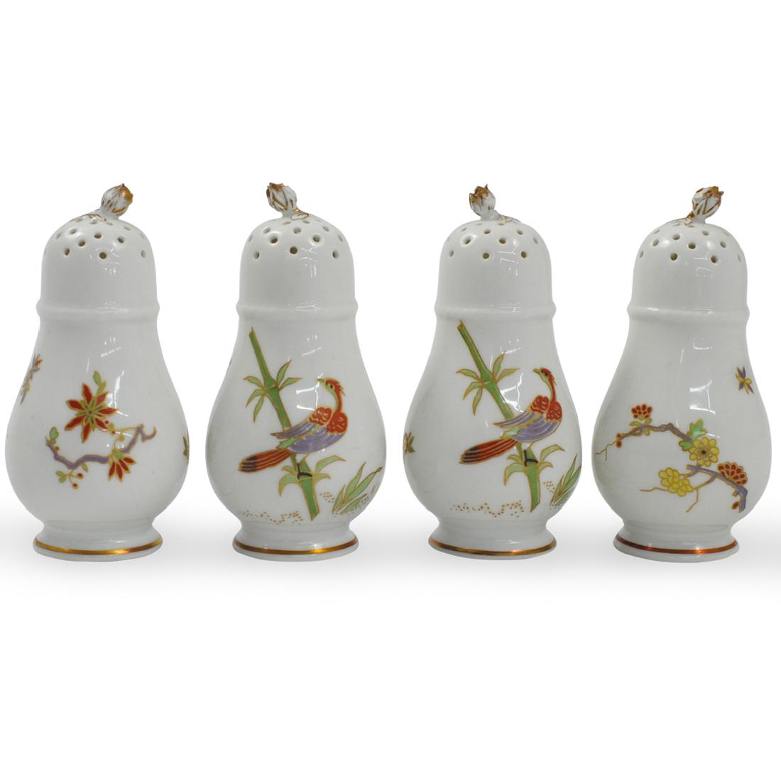 (4 Pc) Richard Ginori Porcelain Salt Shakers (1 of 4)