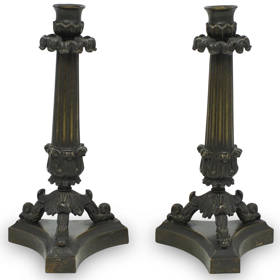 Pair of Neoclassical Charles X Style Bronze (1 of 5)