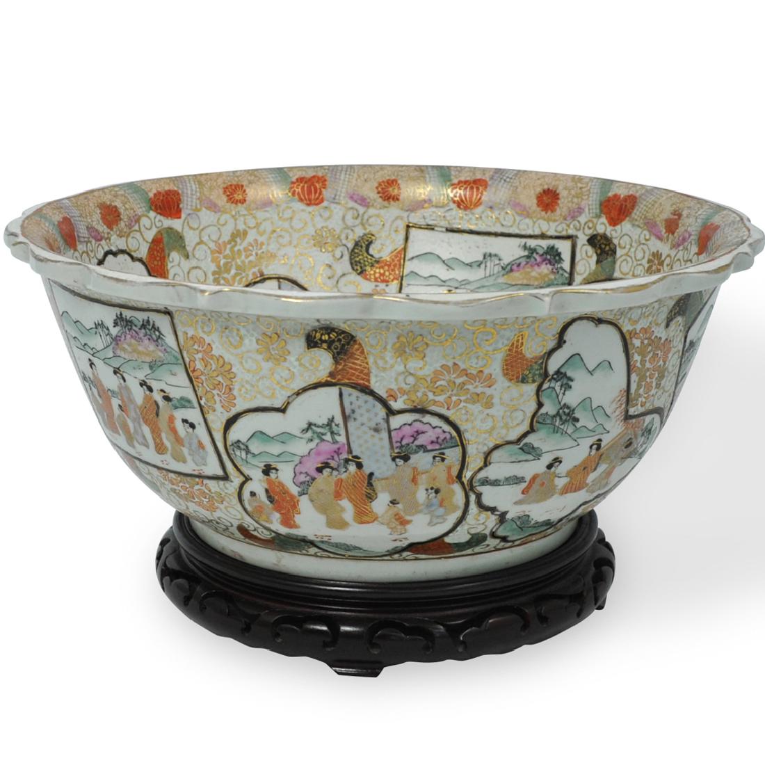 Japanese Satsuma Bowl (1 of 5)