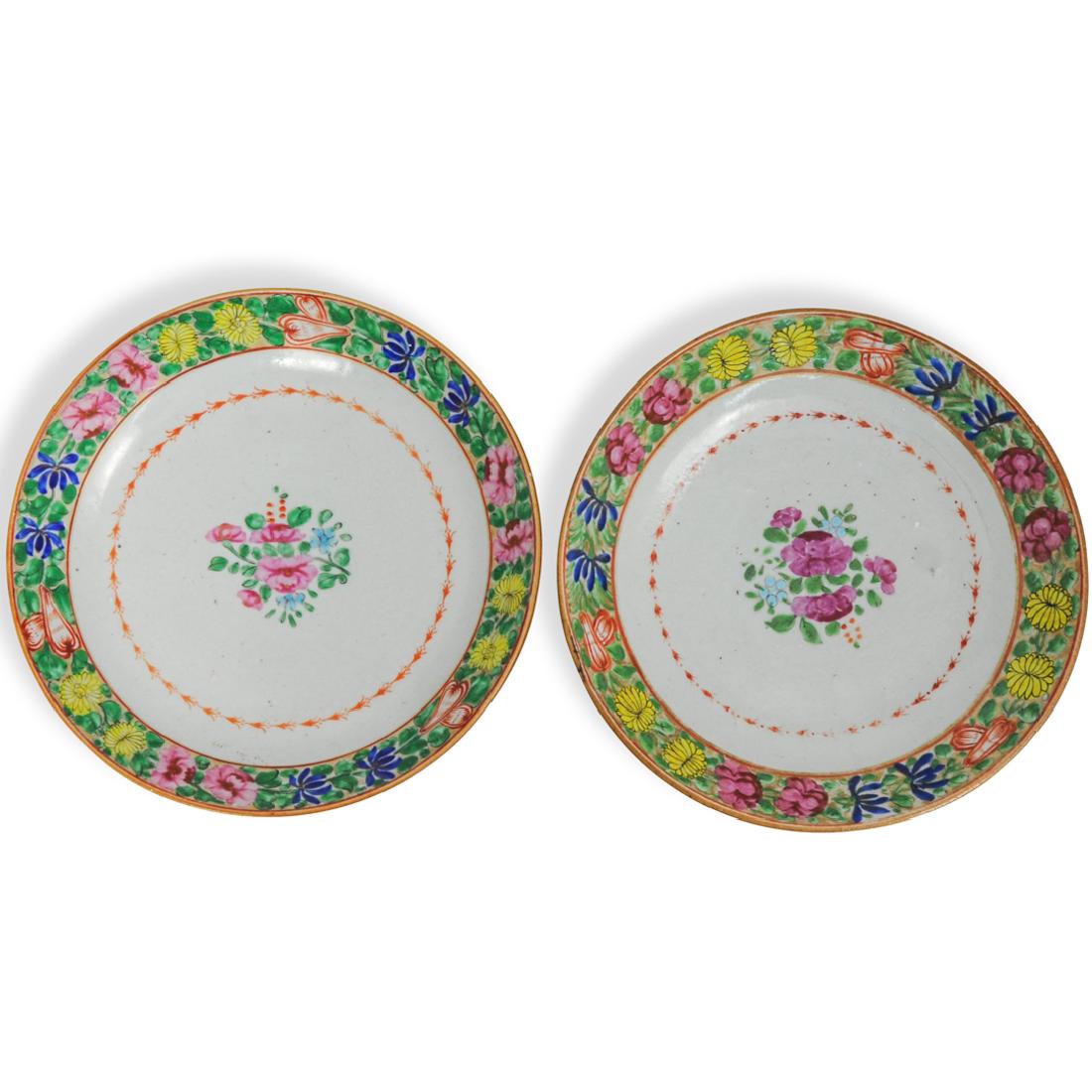 (2 Pc) Hand Painted Ceramic Bowls (1 of 5)