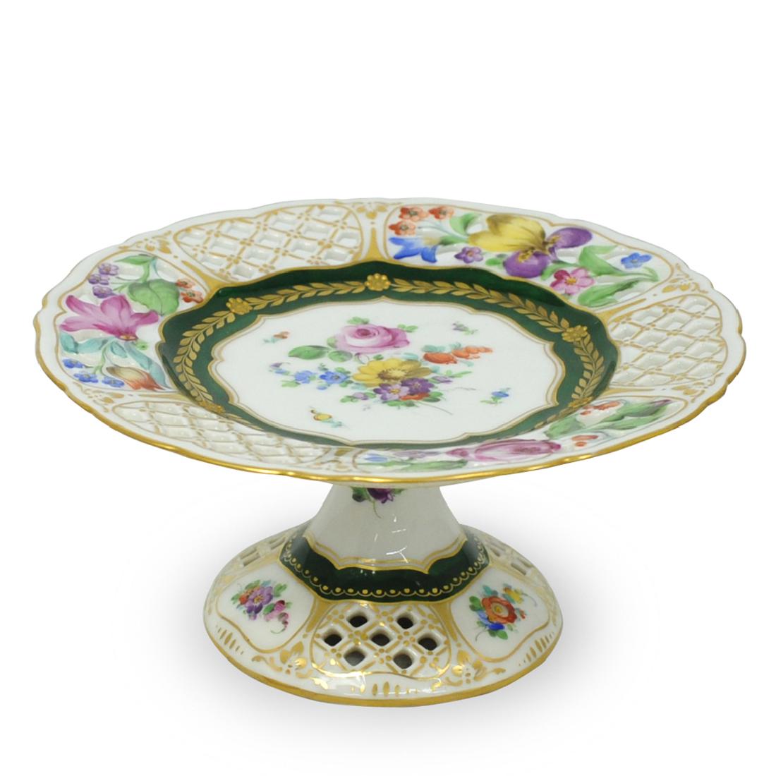 Dresden Porcelain Cake Stand (1 of 5)