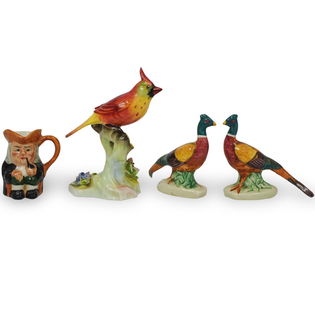 (4 Pc) English Porcelain Figurines (1 of 7)