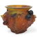 Daum Pate De Verre Crystal "Les Figues" Bowl