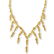Designer 18k Gold and Diamond Floral Necklace