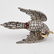 Victorian Diamond, 18K and Silver Parrot Brooch - 4