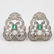 Vintage 18K Emerald and Diamond Functional Bracelet - 6