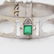 Vintage 18K Emerald and Diamond Functional Bracelet - 7