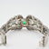 Vintage 18K Emerald and Diamond Functional Bracelet - 8