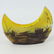 Emile Galle (French, 1846-1904) Cameo Glass Boat Vase - 2