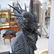 Cast Iron Statue of Liberty Converted Lamp - 7