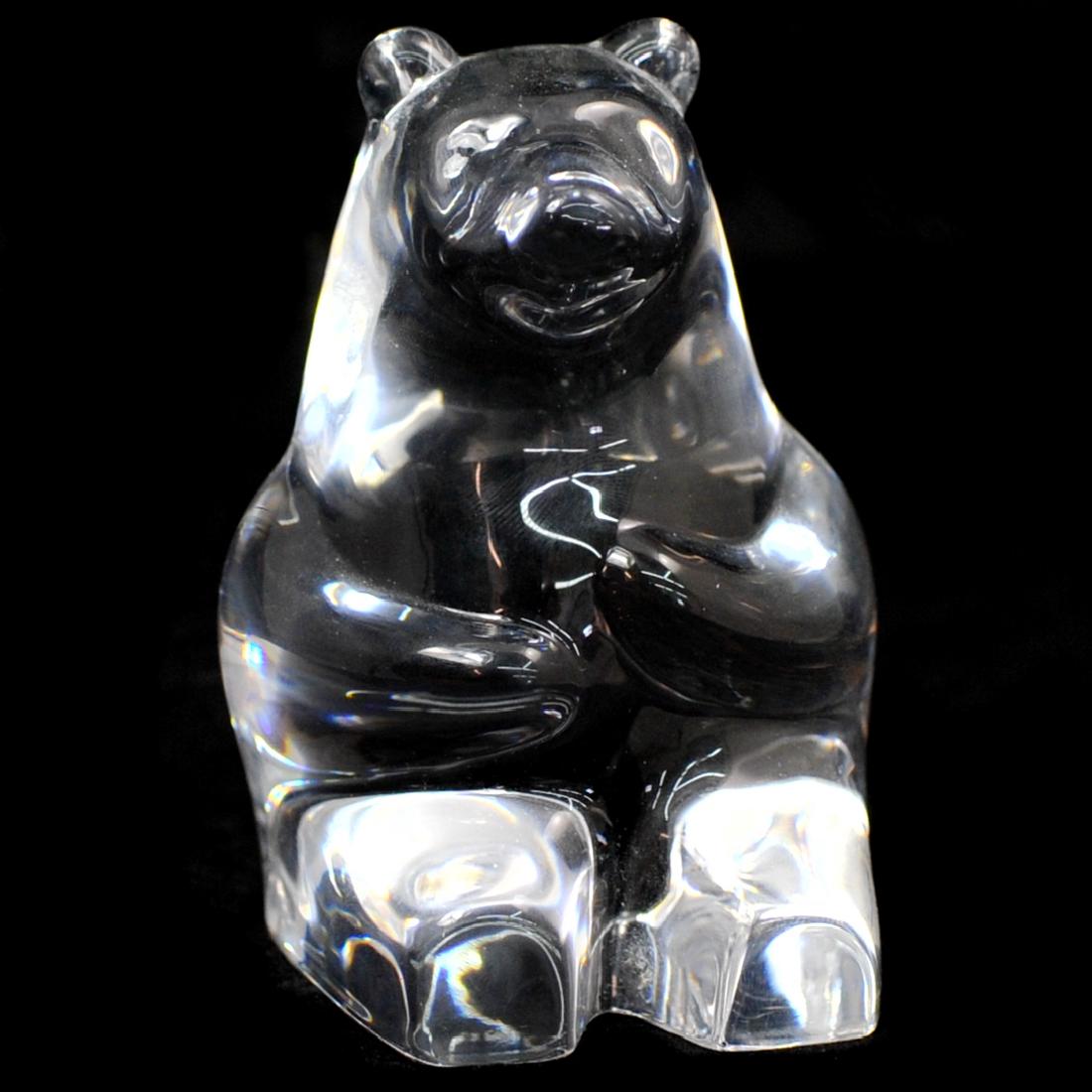 Orrefors Crystal Bear (1 of 3)