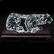 Baccarat Crystal Tiger on Stand - 3