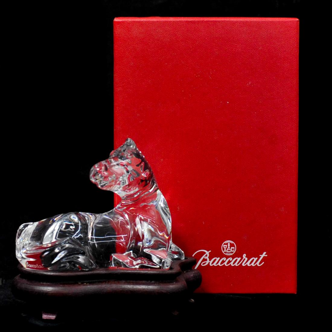 Baccarat Crystal Horse on Stand (1 of 4)