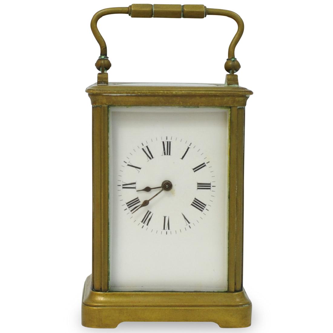 Antique French Brass Carriage Clock (1 of 5)
