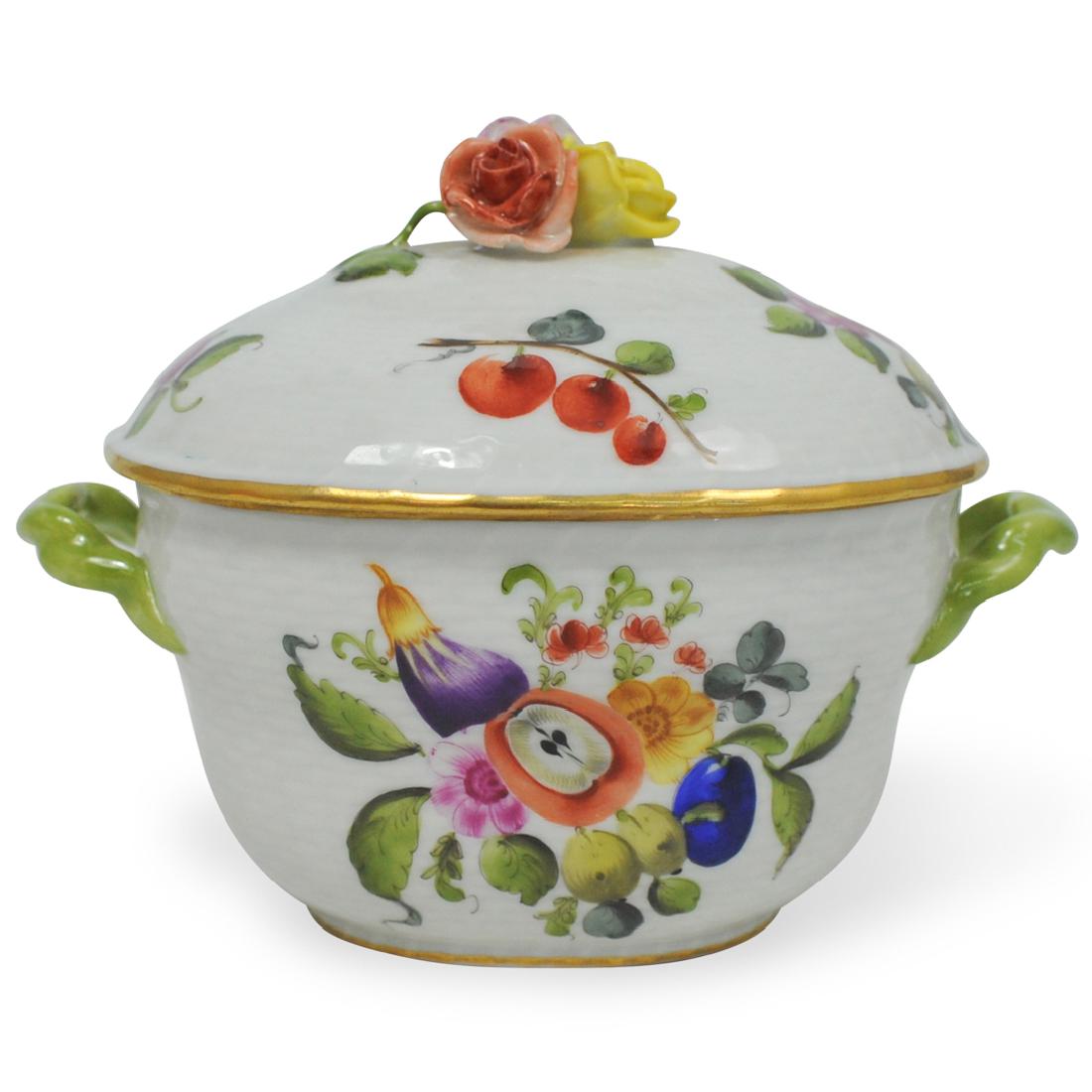 Herend Porcelain Sugar Bowl (1 of 6)