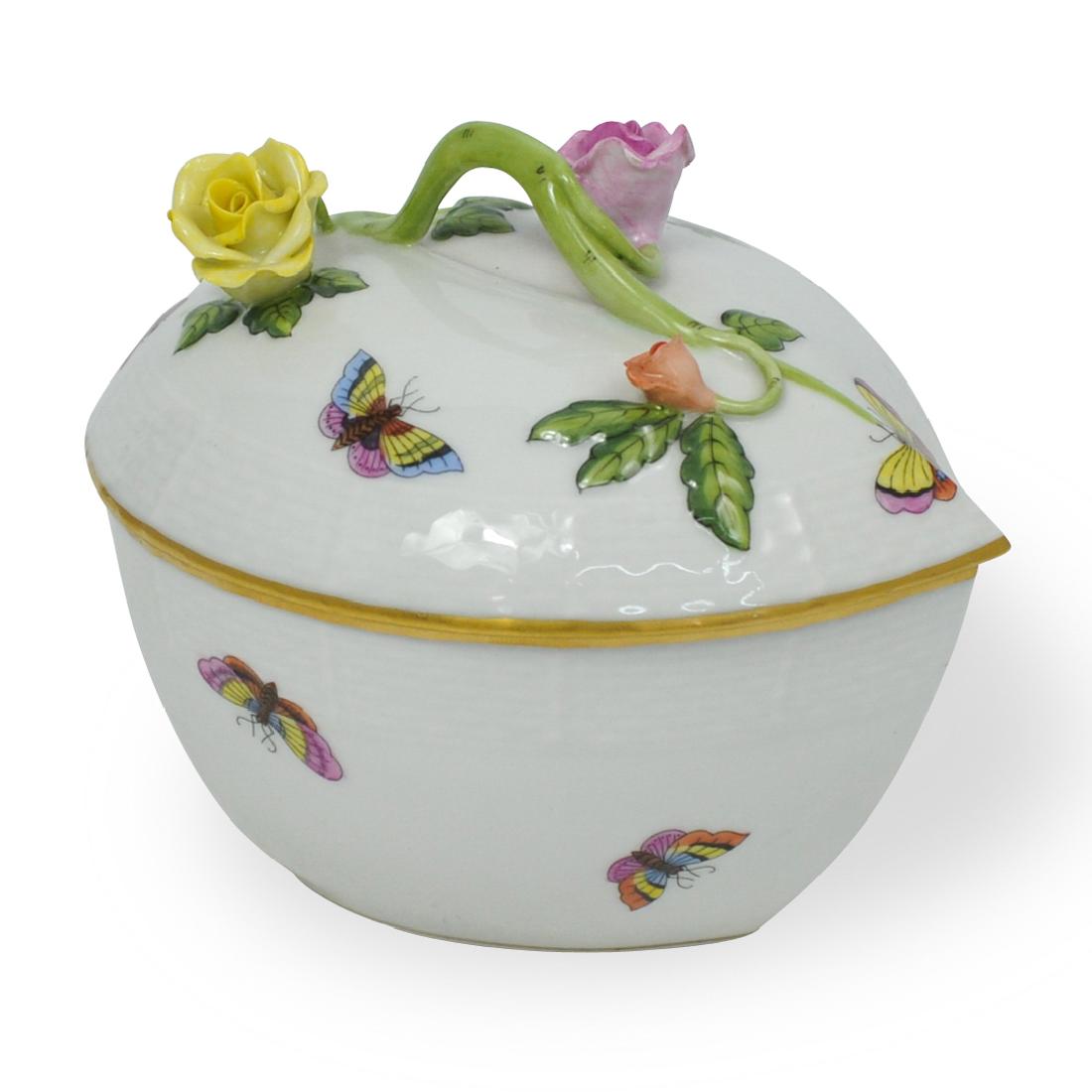 Herend Rothschild Porcelain Trinket Box (1 of 6)